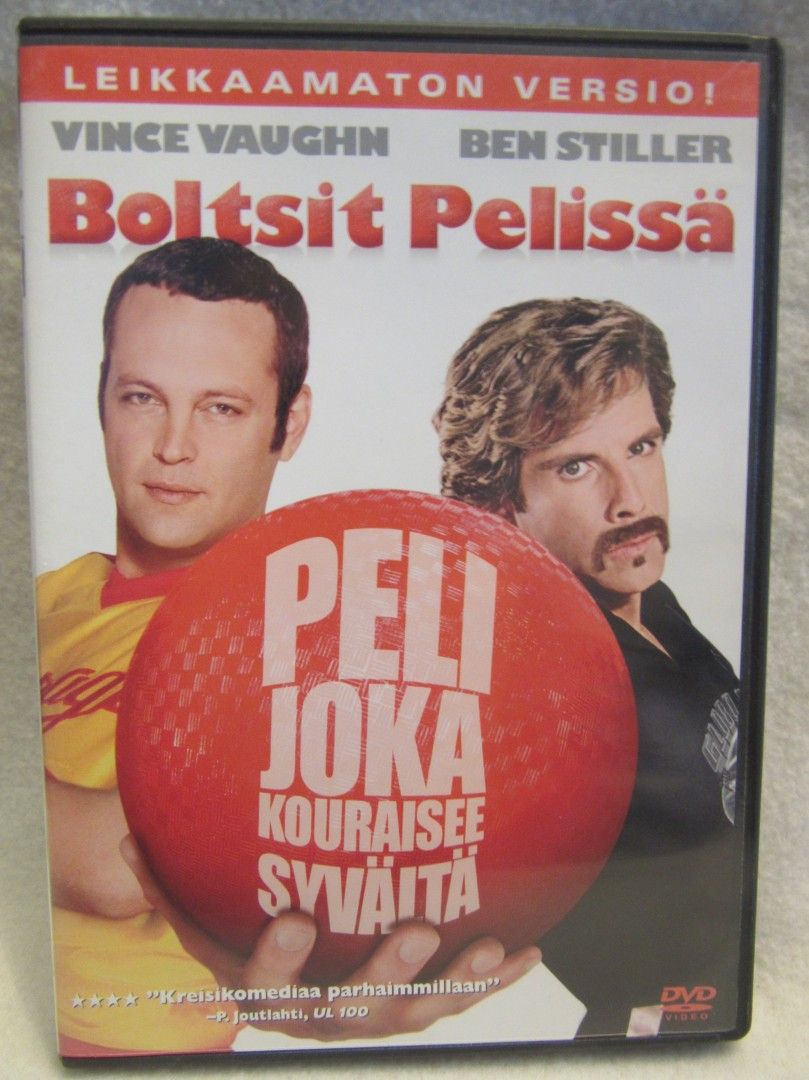 Boltsit pelissä dvd