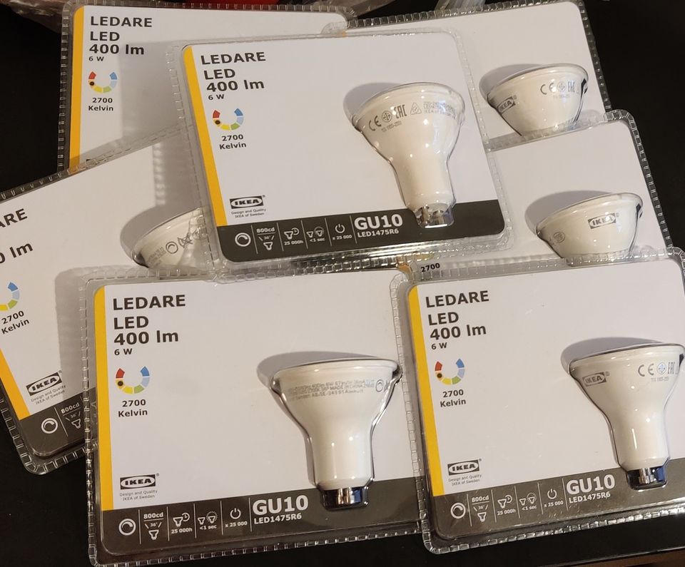 Ikea Ledare LED-polttimot 7 kpl