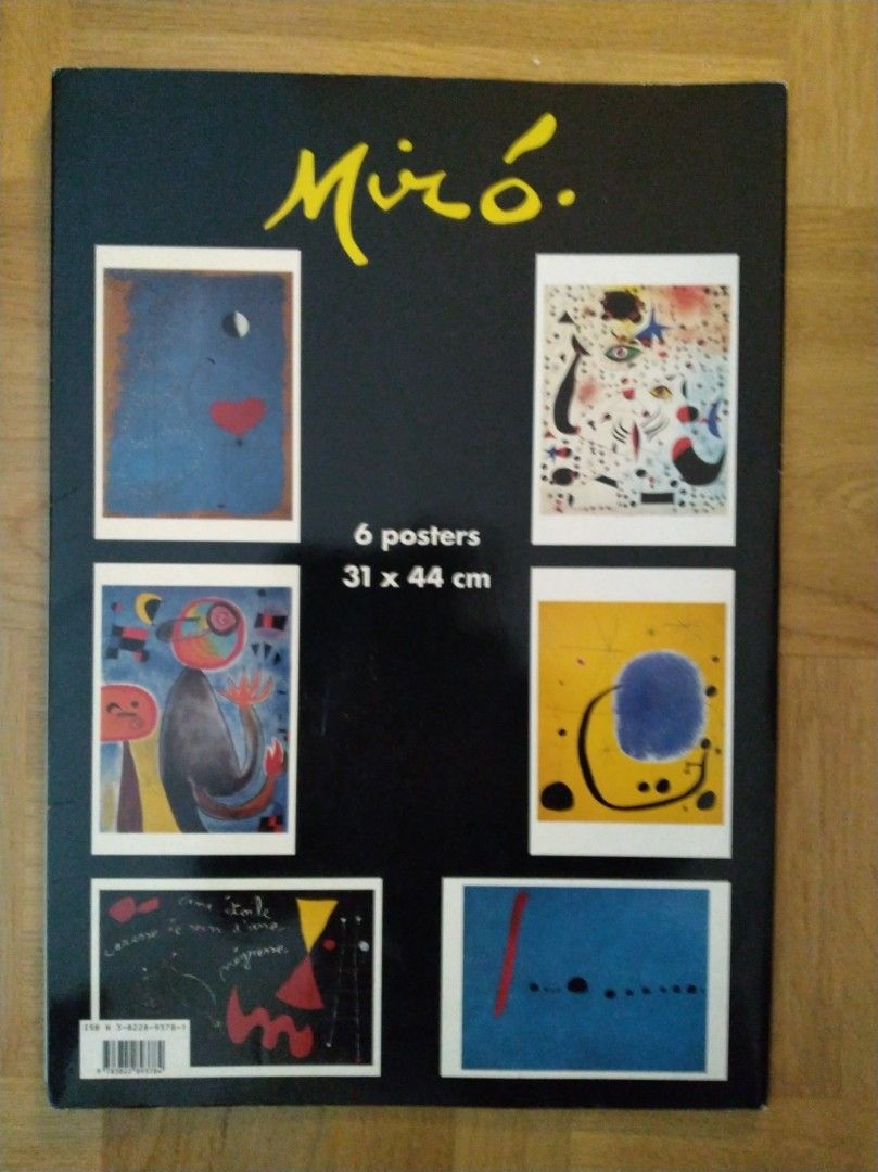 Miro posterbook