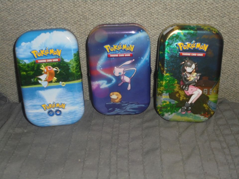 Pokemon rasiat ja kotelo