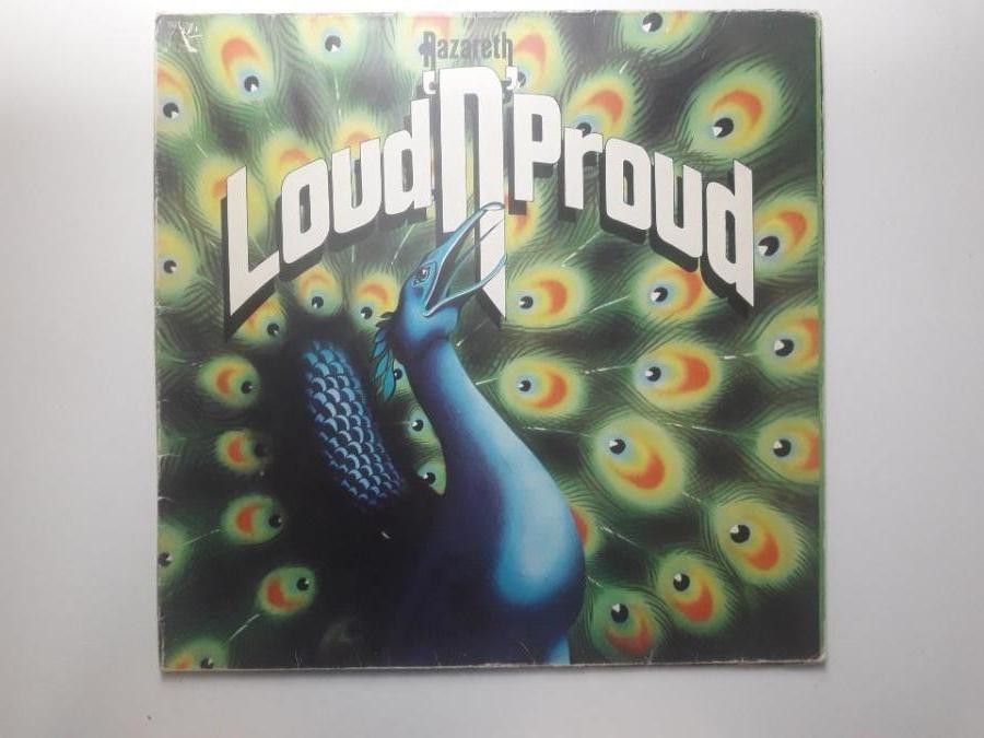 Nazareth 1973 LP Loud'n'Pround Original GEMA