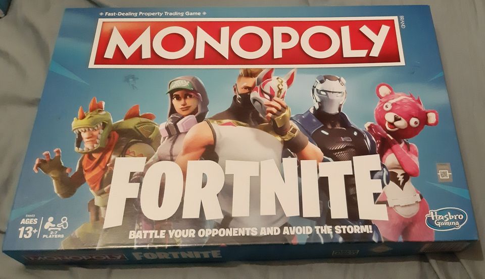 Monopoly Fortnite lautapeli