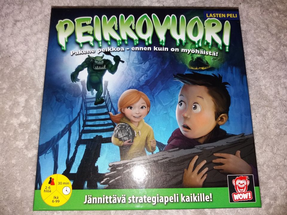 Lasten lautapeli Peikkovuori