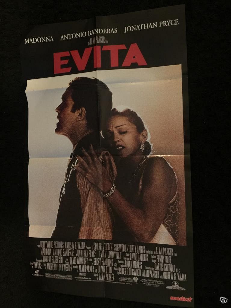 Madonna julisteet Evita + Behm juliste