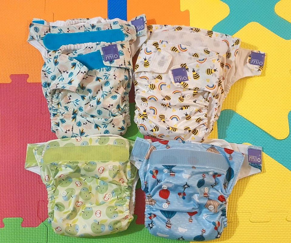 New: 6 washable nappies Bambino mio