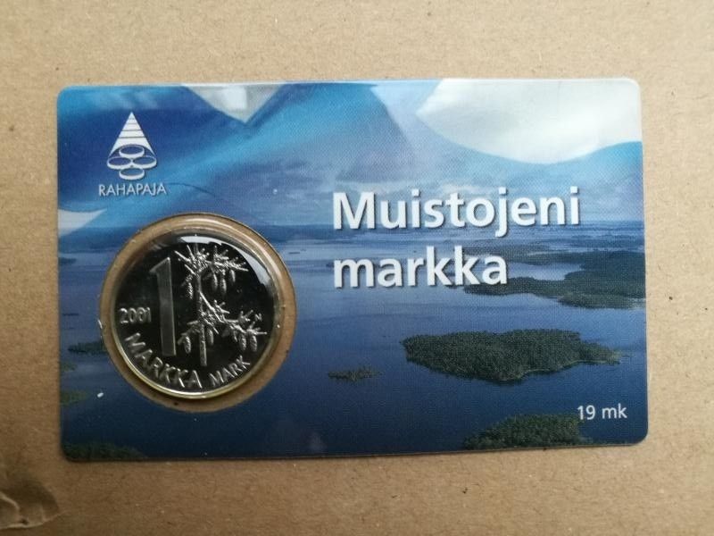 Muistojeni markka keräilykolikko