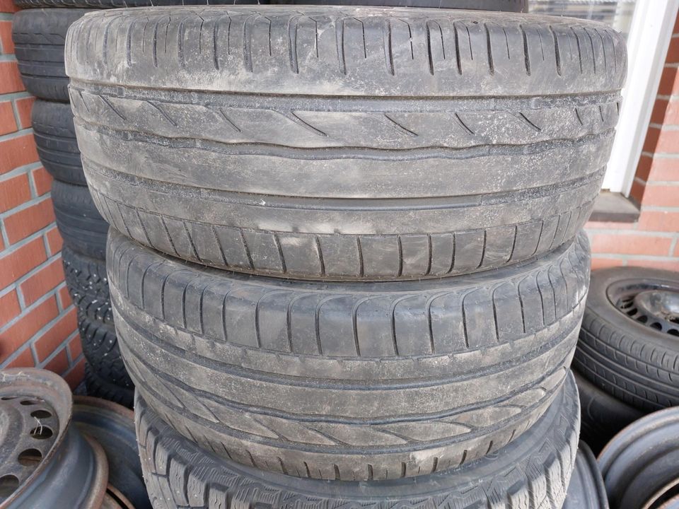 225/55R17 kesärenkaat, 2 kpl. Bridgestone Turanza