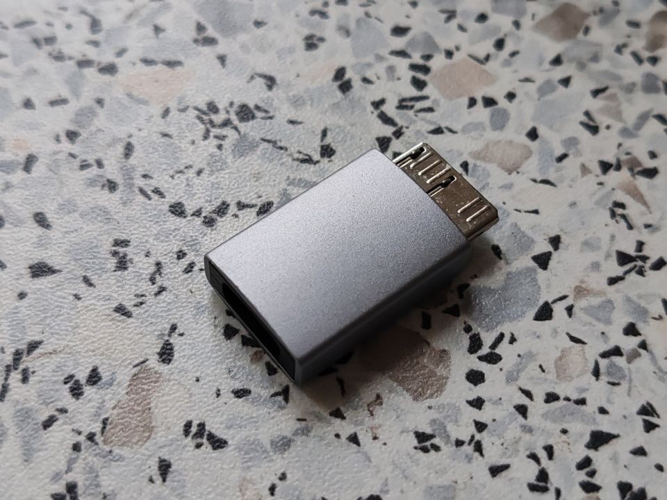 Type C 3.1 to USB 3.0 Micro B adapteri