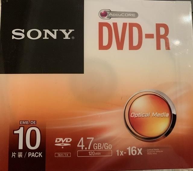 Sony DVD-R 10kpl