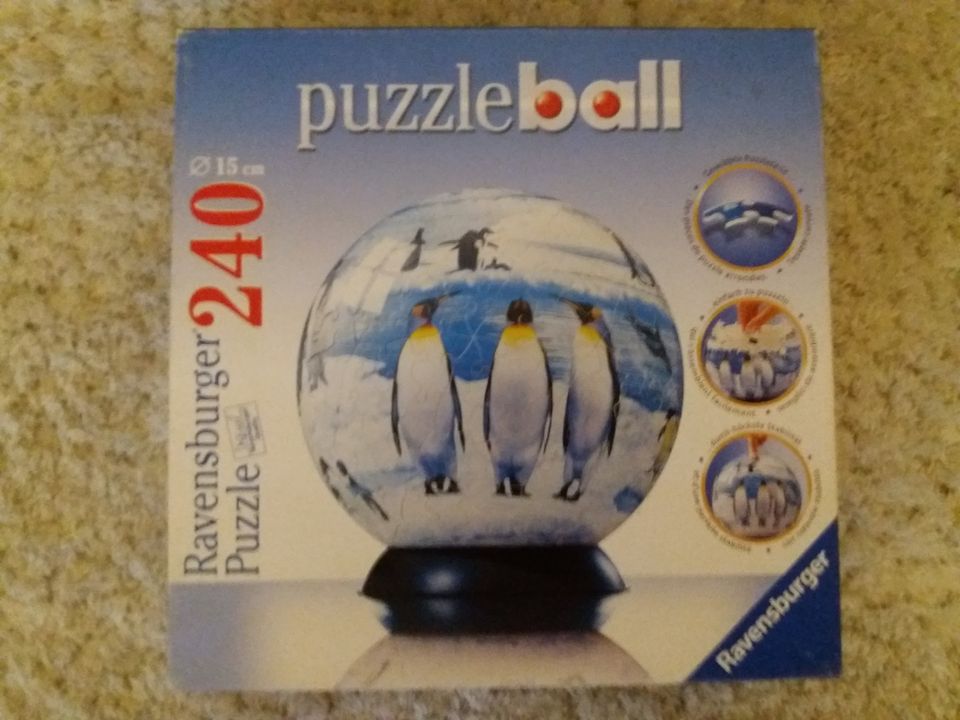 3D palapelipallo, puzzle ball, 240 palaa