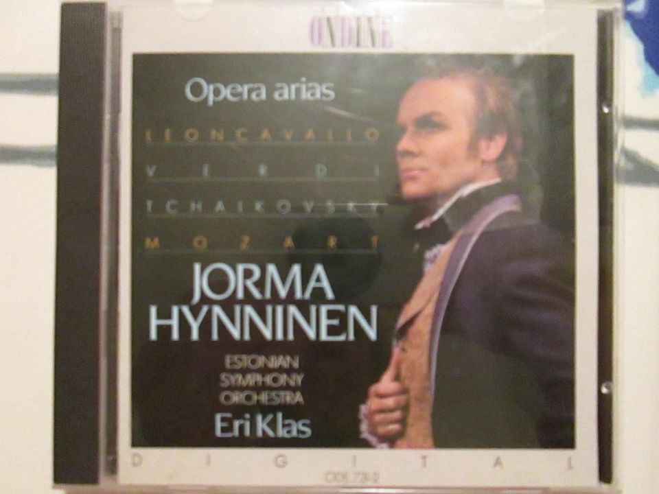 Jorma Hynninen Ooppera aariota 13 kpl