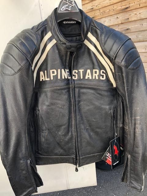 Alpinestars six-3 leather ajotakki