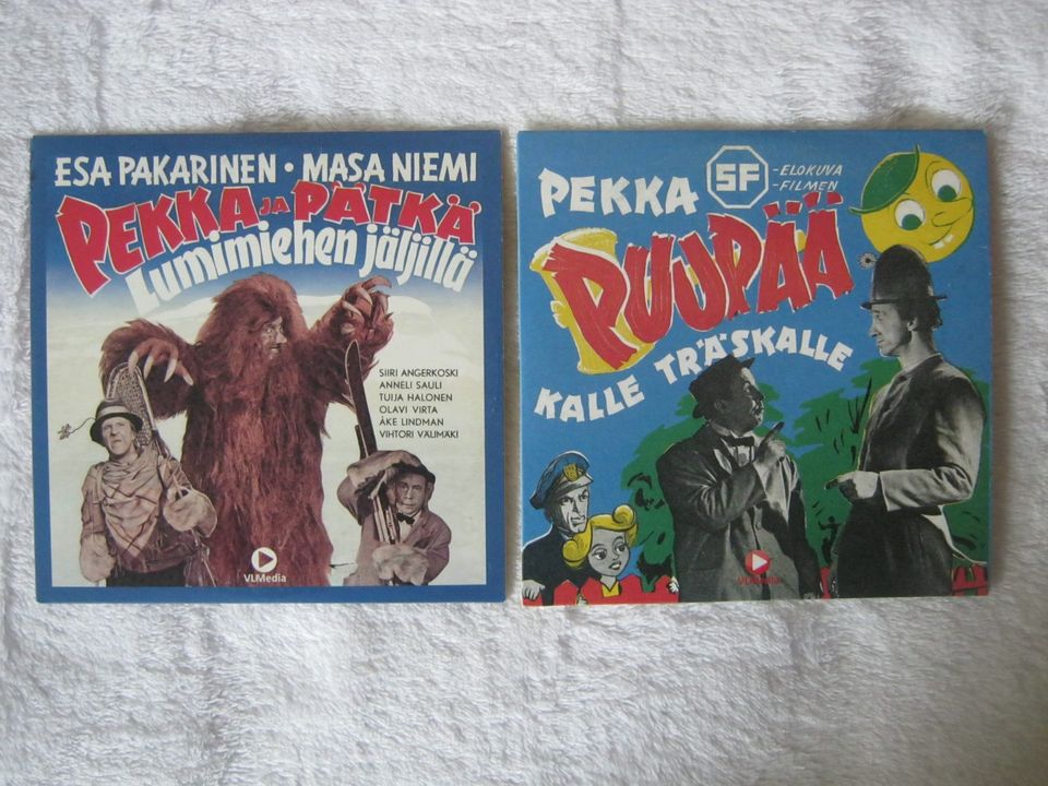 Pekka ja Pätkä -dvd:t, 2 erilaista, Imatra/posti