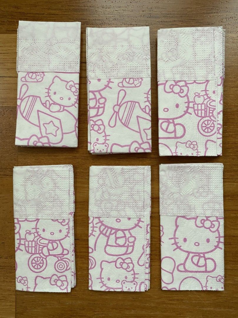 Hello Kitty paperinenäliinoja