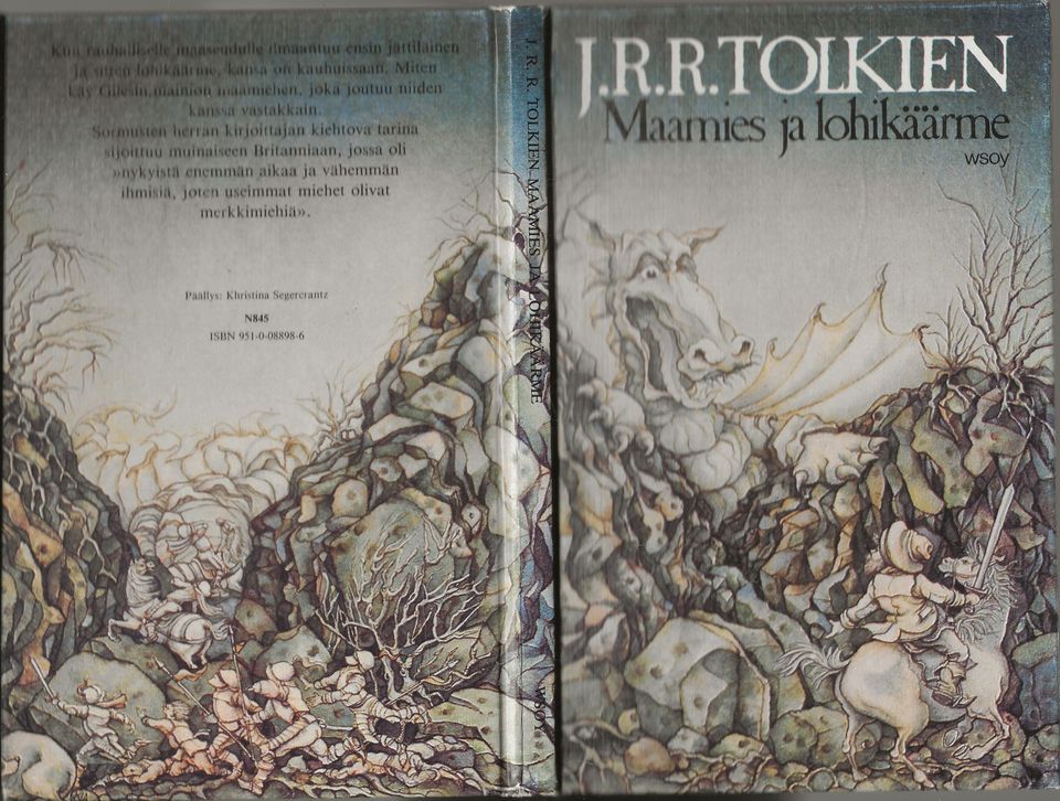 J.J.R. Tolkien: Maamies ja lohikäärme, WSOY 1979