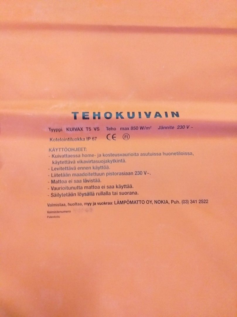 Tehokuivain