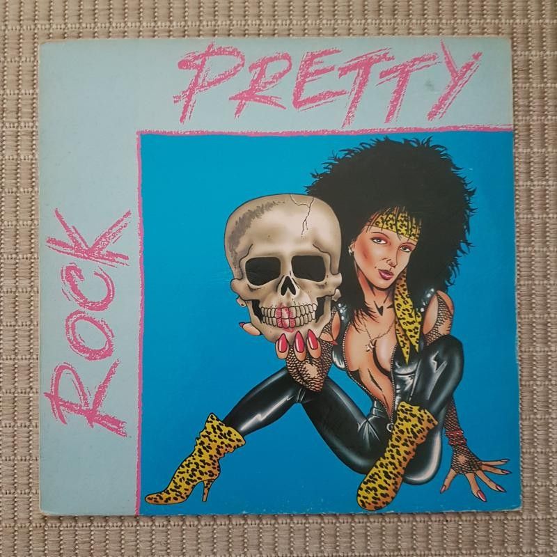 Various (Glam) - Rock Pretty LP (EX- kunto)