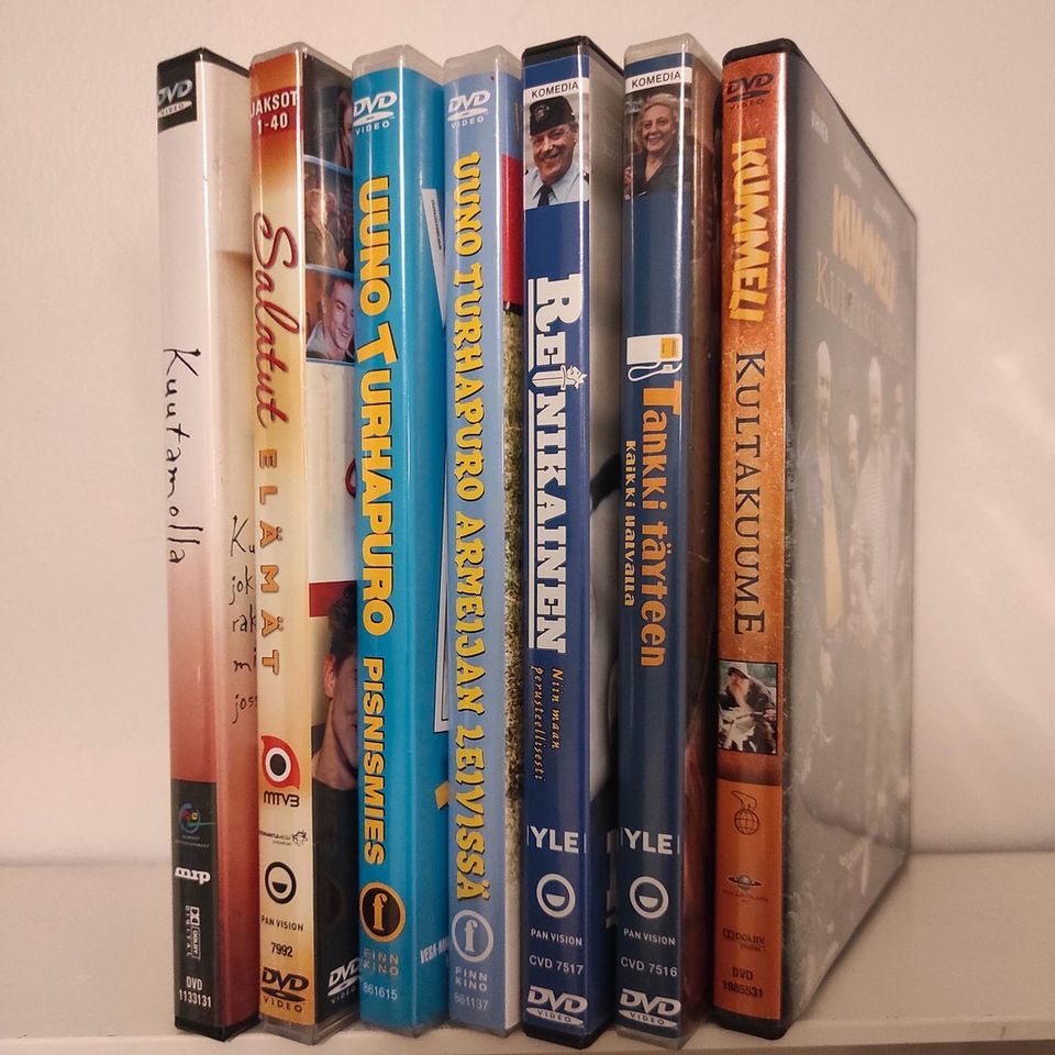 Kotimaisia elokuvia DVD