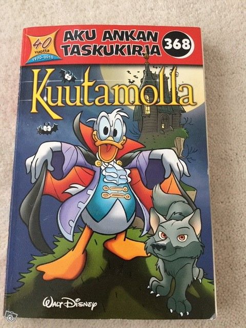 Aku Ankan taskukirja nr.368 Kuutamolla