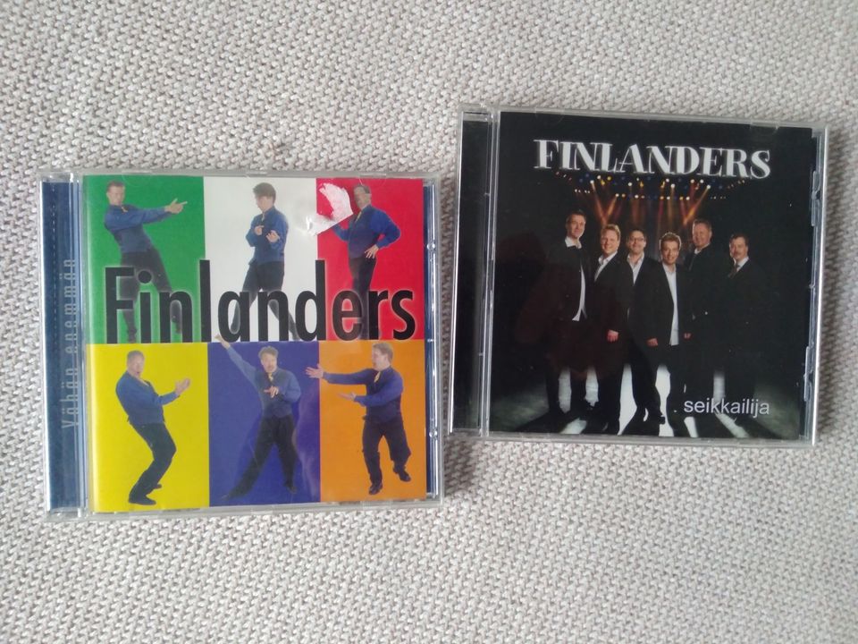 Finlanders kaksi erilaista cd-levyä, Imatra/posti