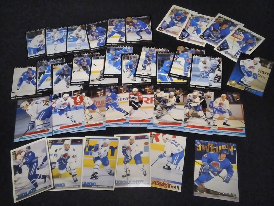 Toronto Maple Leafs-jääkiekkokortteja postitettuna