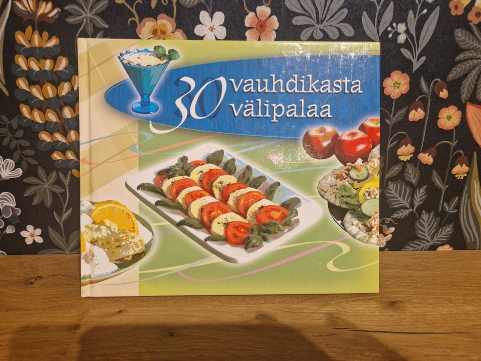 30 vauhdikasta välipalaa kirja