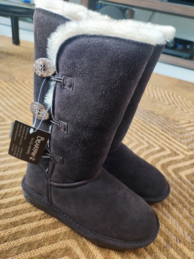 Bearpaw uudet nahkaiset talvikengät, 36