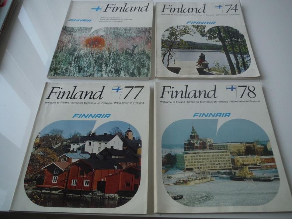 Finnair: Finland -julkaisut -70-luvulta, 3 kpl