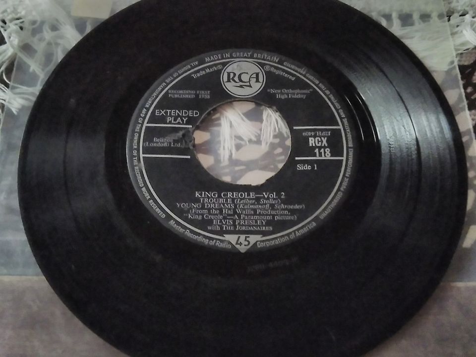 Elvis Presley 7" EP King Creole Vol.2