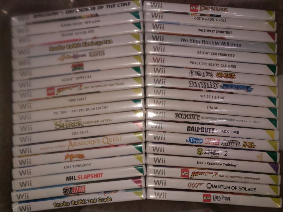 Nintendo Wii-pelejä