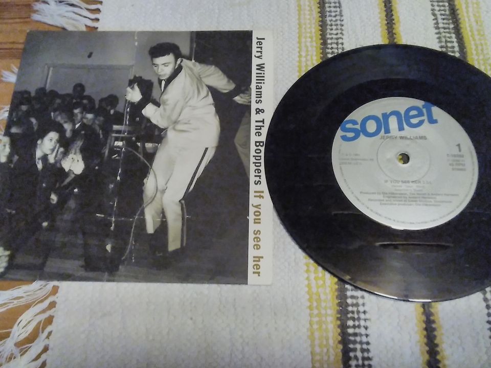 Jerry Williams & The Bobbers 7" Single