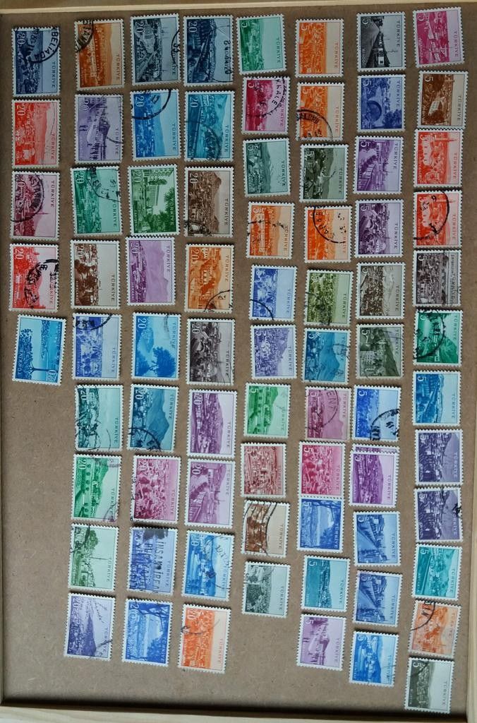 Turkki postimerkkejä 72 eril