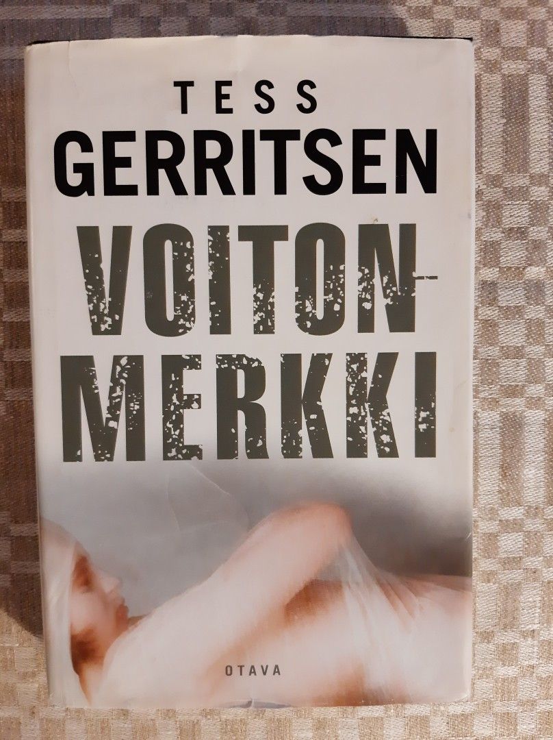 Tess Gerritsen -VOITONMERKKI (kovakantinen)