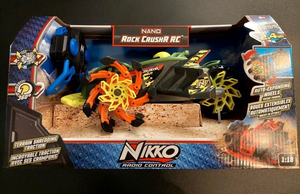 UUSI Nikko Nano Rock CrushR -kauko-ohjattava auto