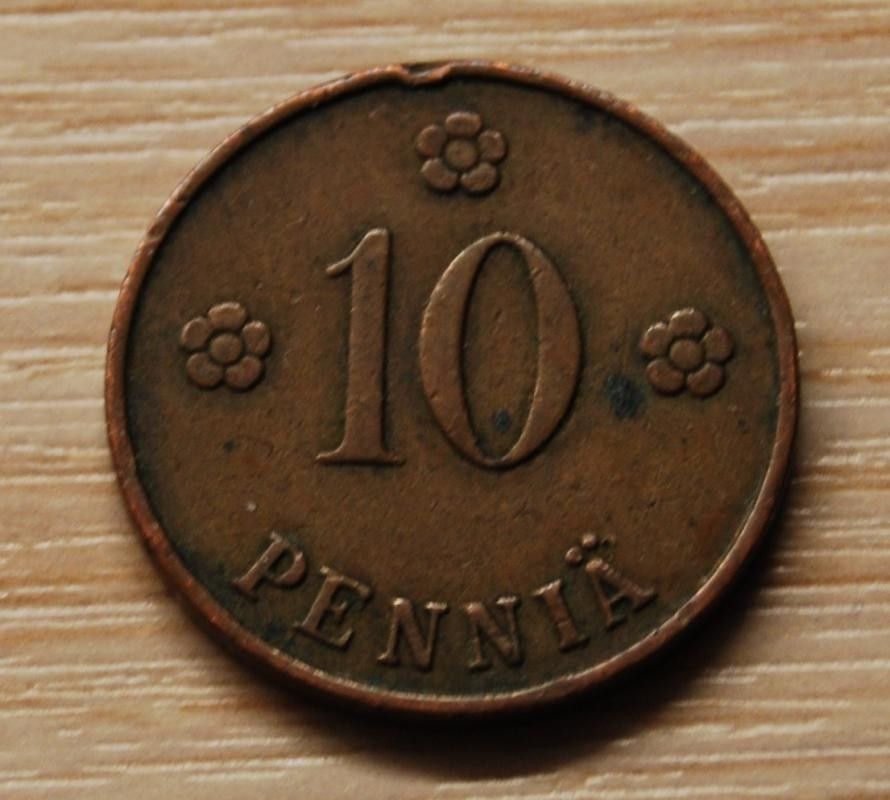 Suomi,10 Penniä 1924