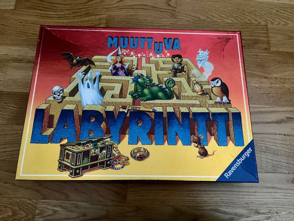 Muuttuva labyrintti (Deluxe) lautapeli