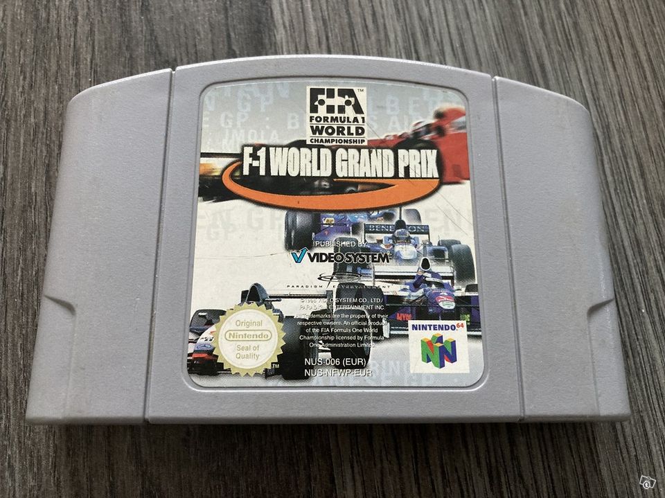 N64 F1 World Grand Prix PAL