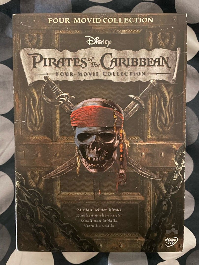 Pirates of the Caribbean, 4 DVD:n kokoelma