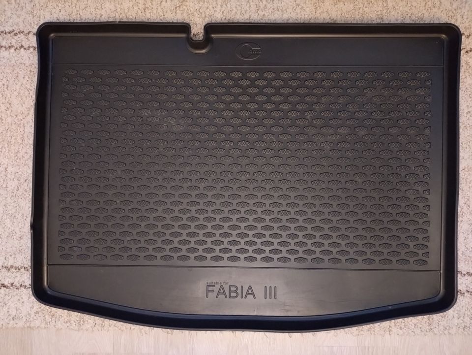 Skoda Fabia III hatchback tavaratilanmatto