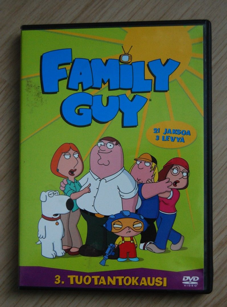 Family Guy - Kausi 3 ( 3 x dvd )