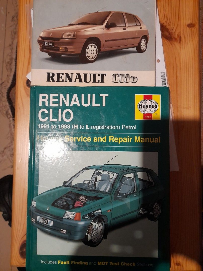 Renault clion korjaus ja käyttöopas