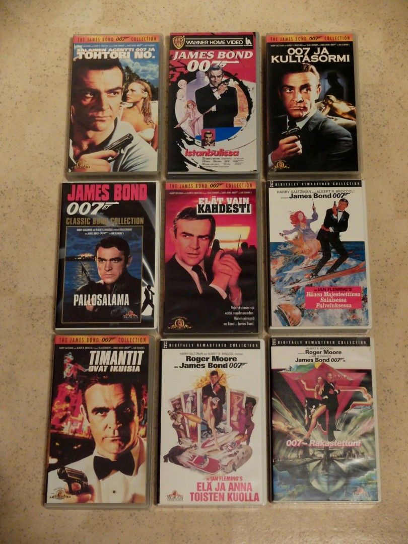 VHS-elokuvia, 007