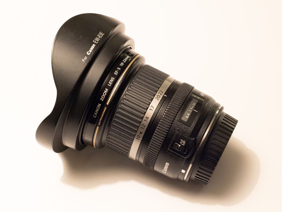 Canon EF-S 10-22mm f/3.5-4.5 USM objektiivi