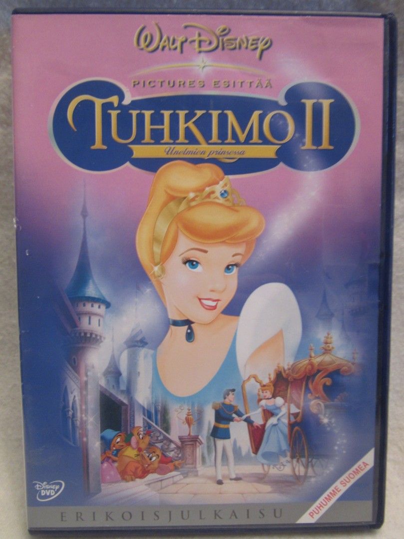 Tuhkimo II dvd