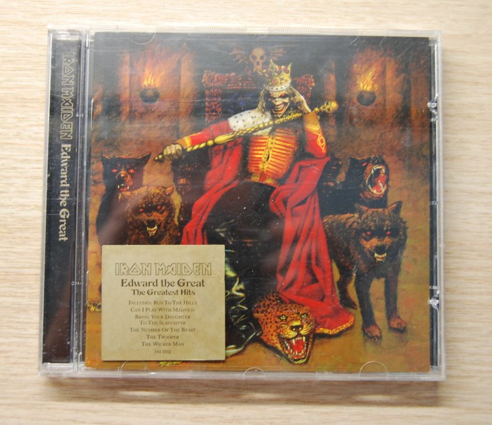 IRON MAIDEN Edward the Great, The Greatest hits CD