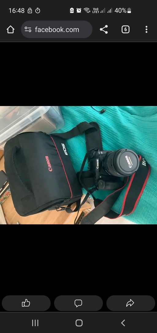 Canon 80 D video camera new + lense + microphone