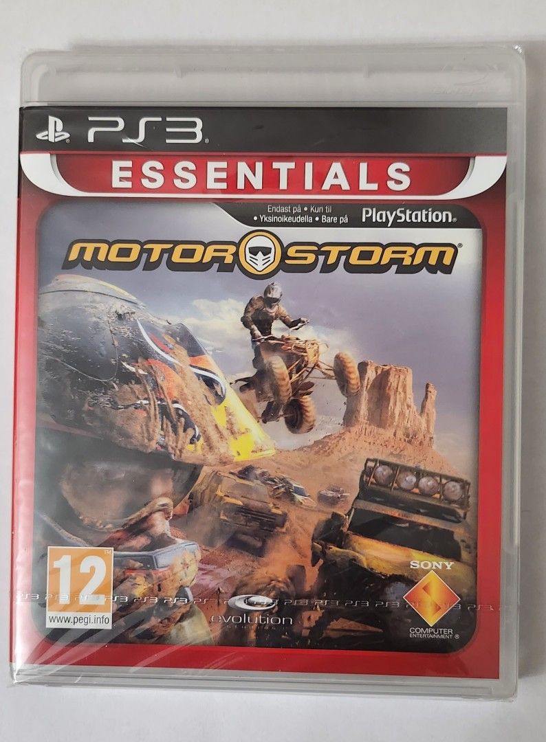 M: Motor storm PS3 peli *uusi