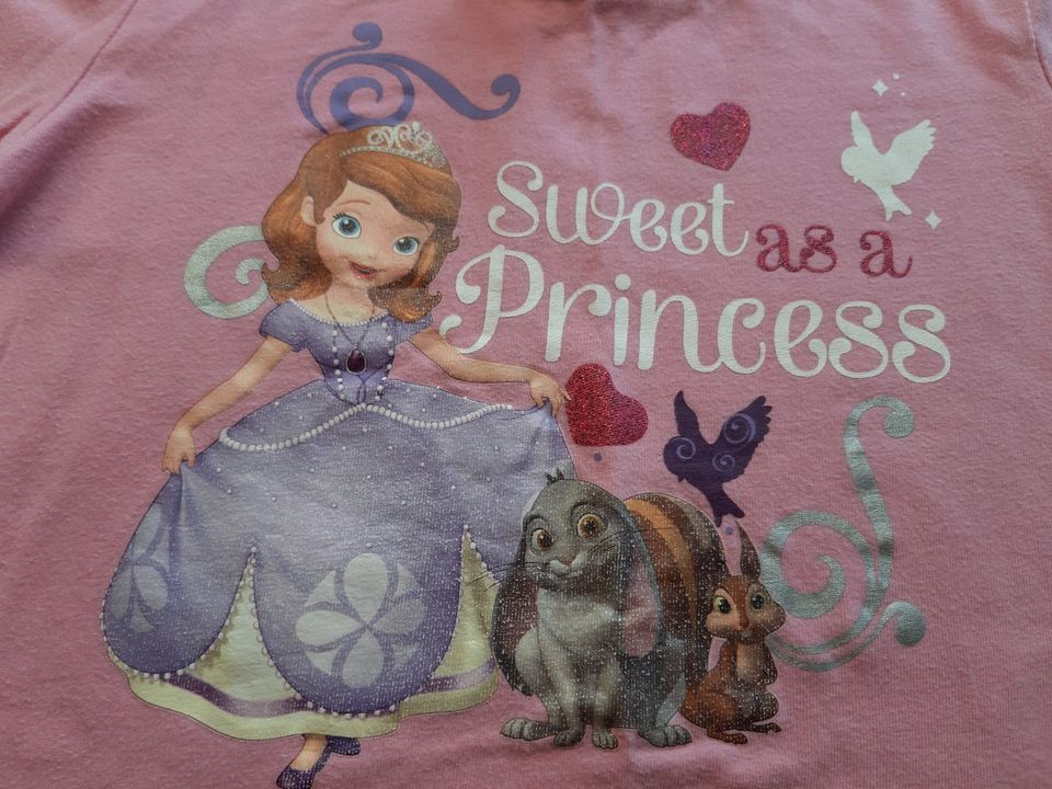 Disney Sofia puuvilla pusero v.pun 110 cm