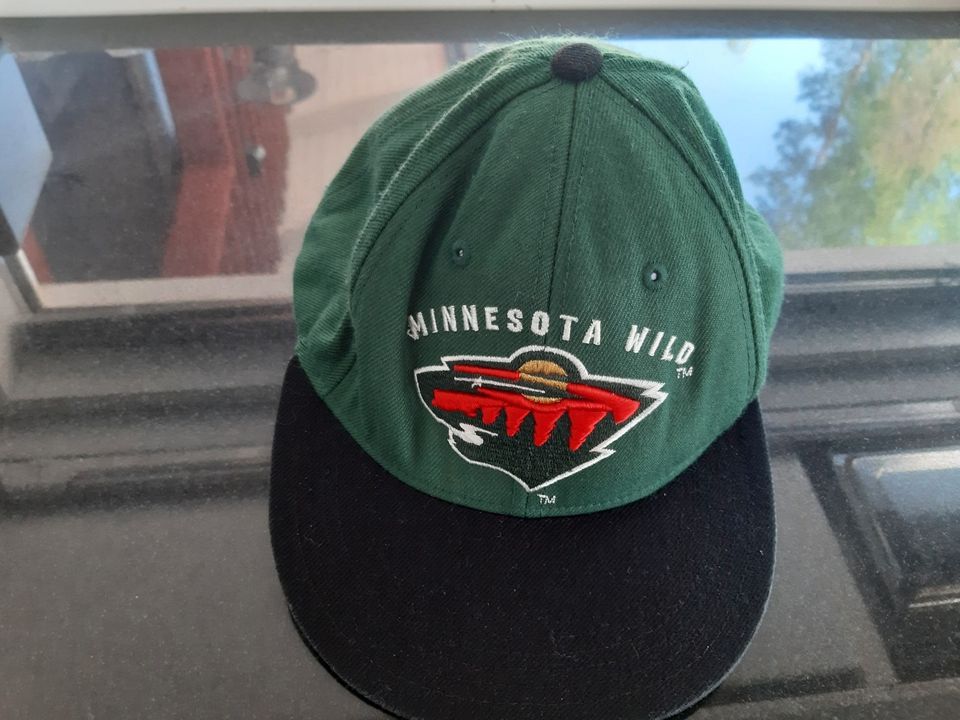 NHL lippis Minnesota Wild vihreä 158- 164 cm