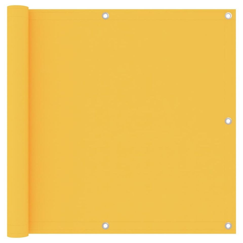 VidaXL Parvekkeen suoja keltainen 90x300 cm 135024